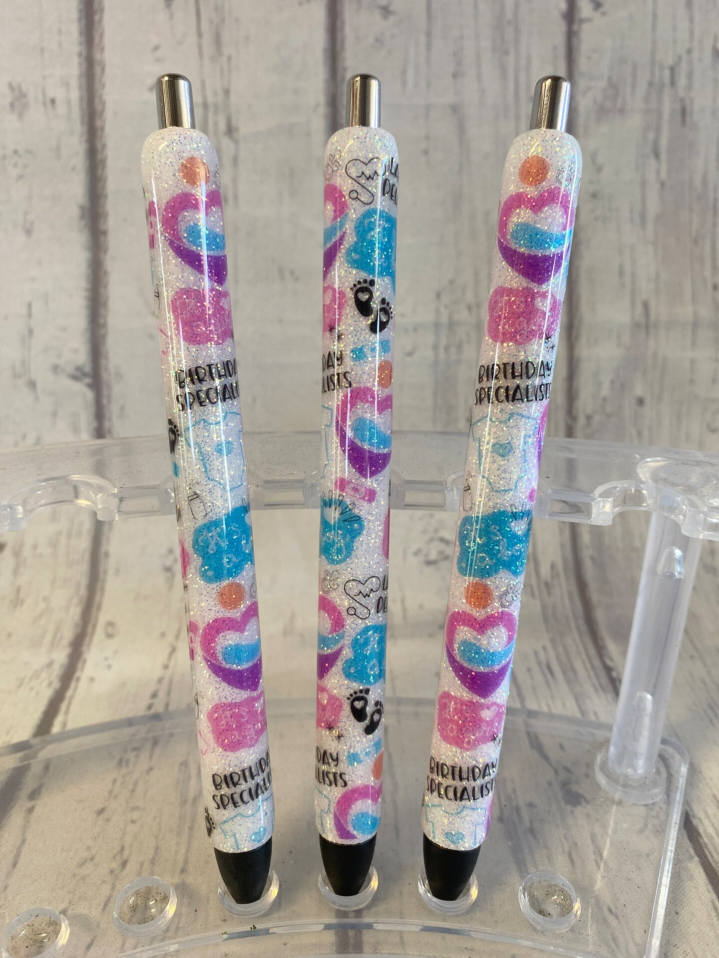 Labor and delivery nurse inkjoy gel glitter pen, glitter pen, L D glitter  pen, nurse pen, nurse glitter pen, nurse gift,nurse appreciation