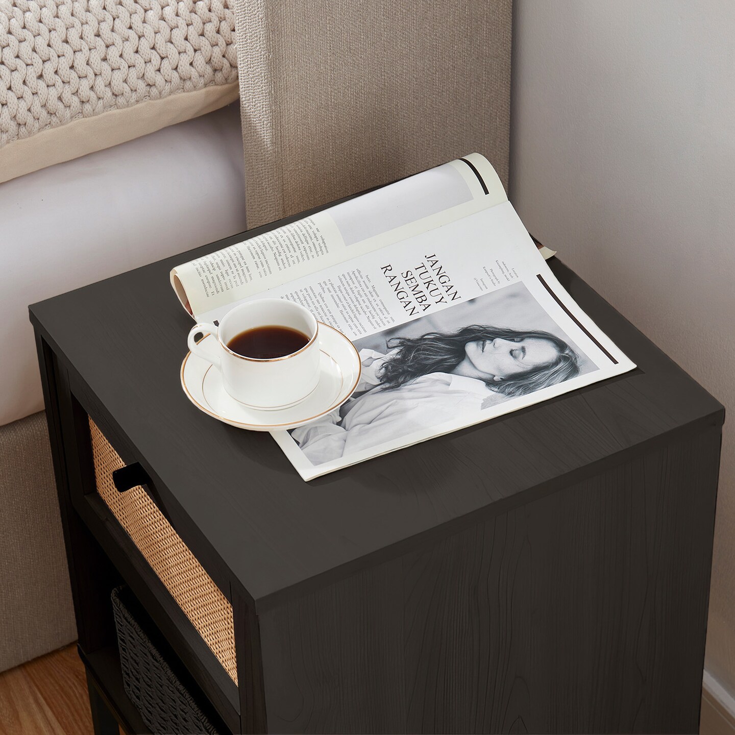 Nestl Small Night Stand End Table
