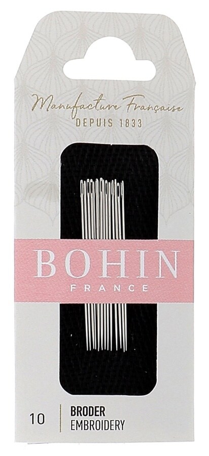 Bohin Embroidery Needles-Size 10 15/Pkg