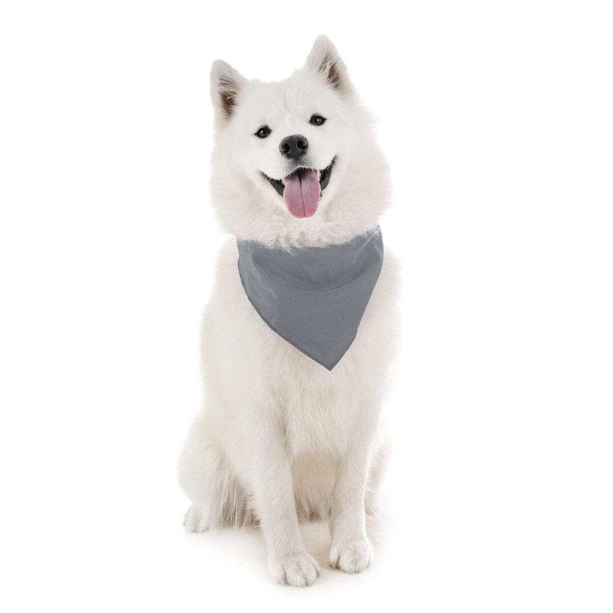 Jordefano Dog Cotton Bandanas - 4 Pack - Scarf Triangle Bibs for Small Medium and Large Puppies Dogs and Cats