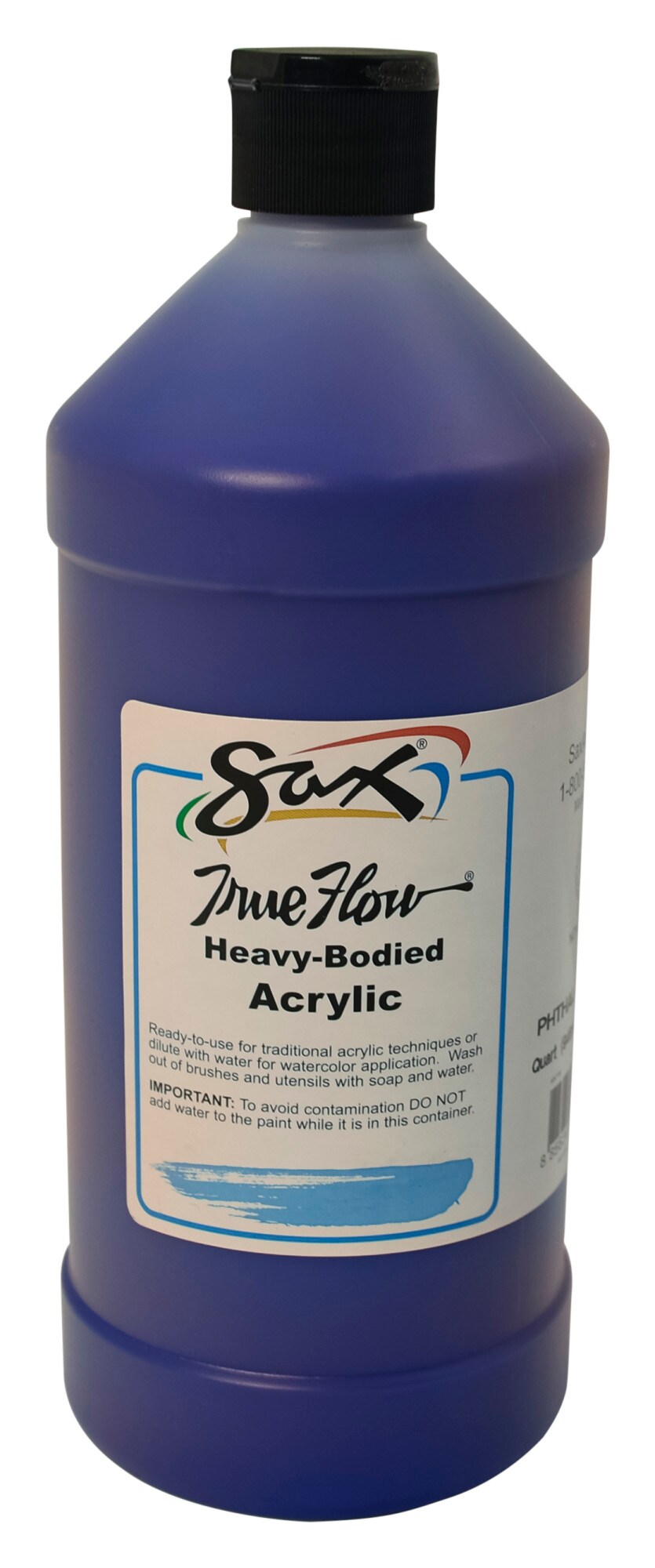 Sax Heavy Body Acrylic Paint, 1 Quart, Phthalo Blue | Michaels