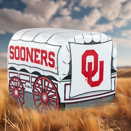 Bleacher Creatures Oklahoma Sooners Wagon 6&#x22; Kuricha Plush
