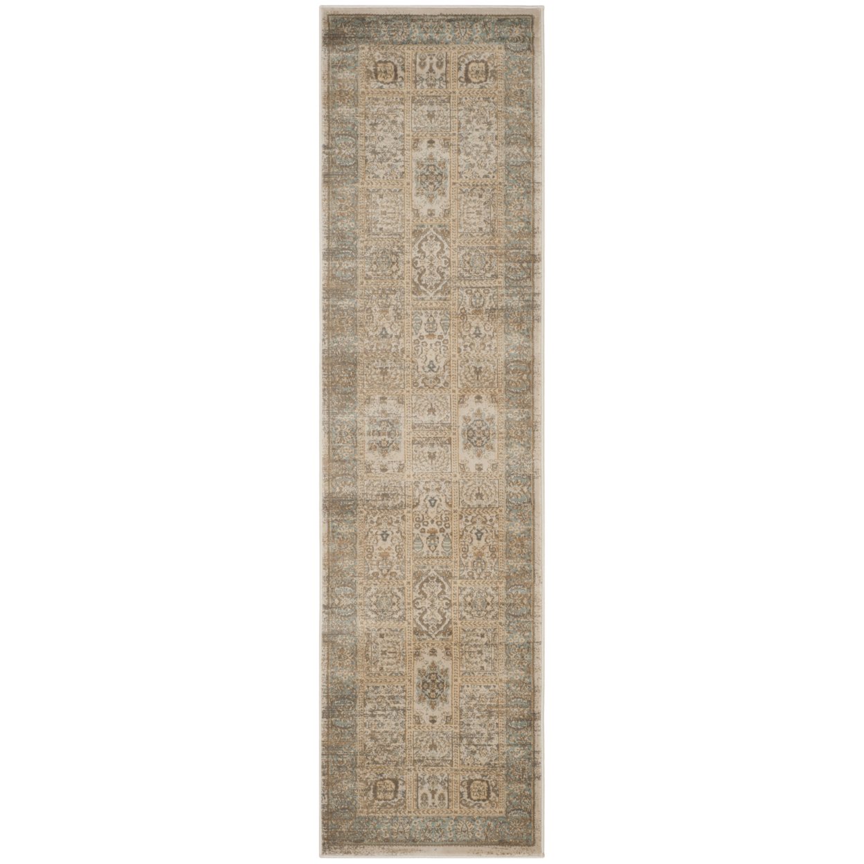 Safavieh Vintage Vtg570A Ivory / Light Blue Rug Transitional Modern Carpet