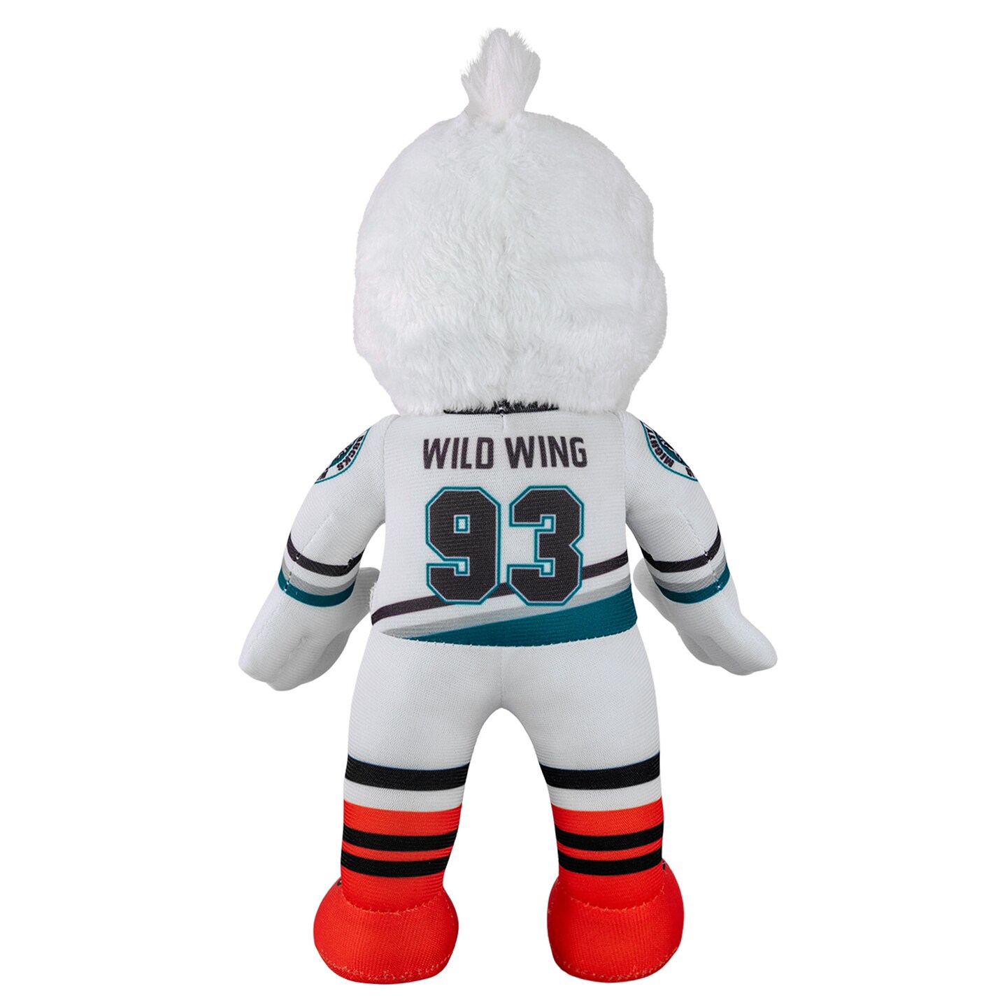 Bleacher Creatures Anaheim Ducks Wild Wing 10&#x22; Mascot Plush Figure (Teal Triangle Uniform)
