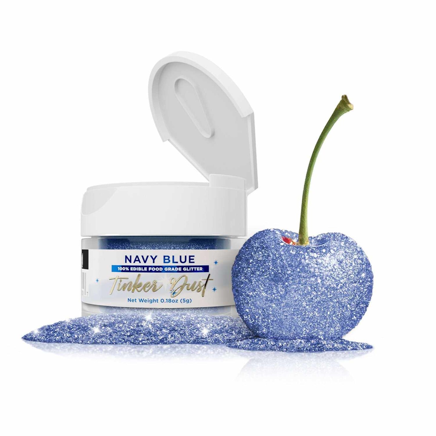 Navy Blue Edible Glitter | Tinker Dust&#xAE; 5 Grams