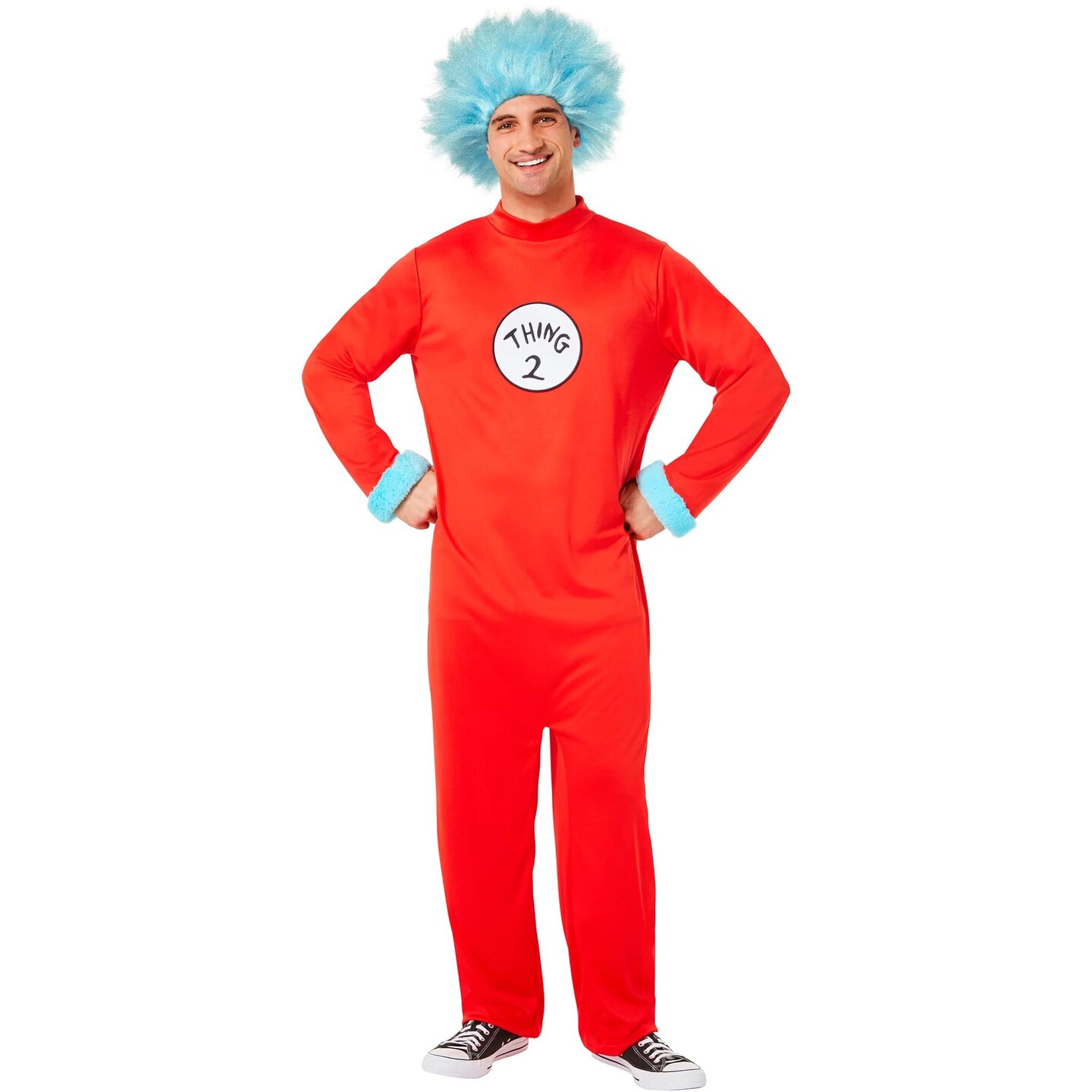 Dr Seuss Thing Jumpsuit Adult Costume | Michaels