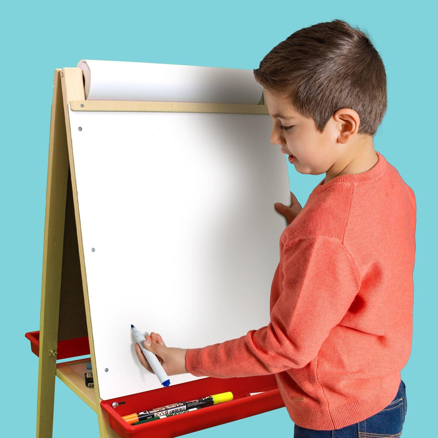 Child&#x27;s Paper Roll Easel, 44&#x22;H x 19&#x22;W