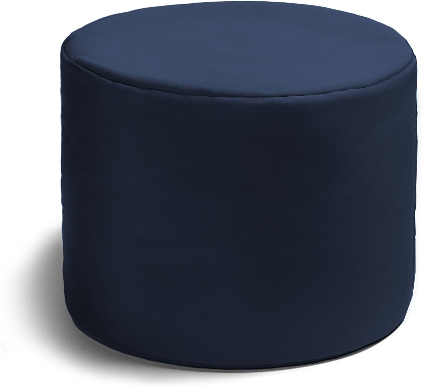 Spring Indoor/Outdoor Bean Bag Ottoman, Navy