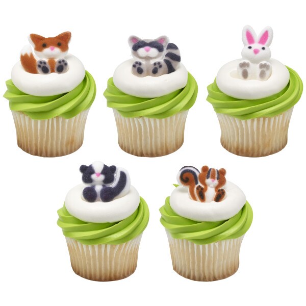 Woodland Animals Assortment Dec-Ons&#xAE; Decorations 12ct