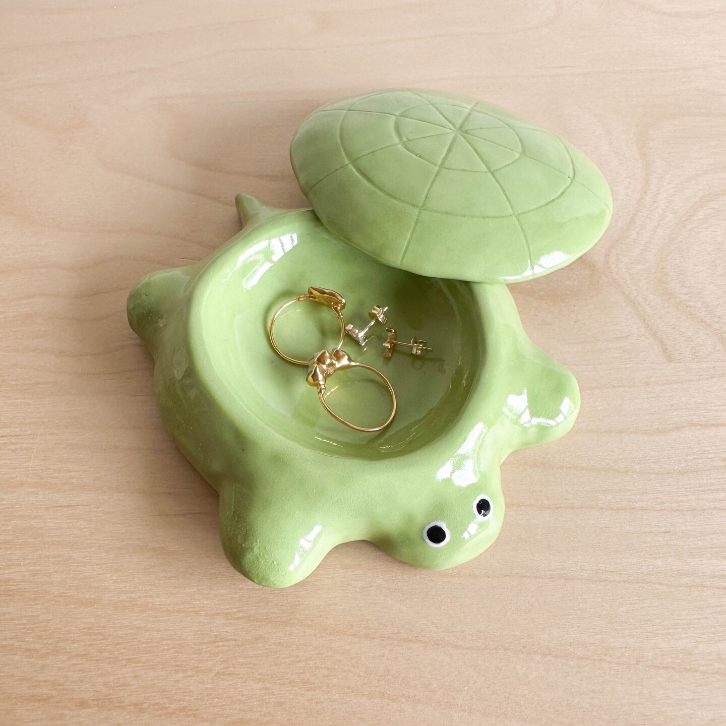 Ceramic Turtle Trinket Box With Lid by DaNisha, Ltd. fashion