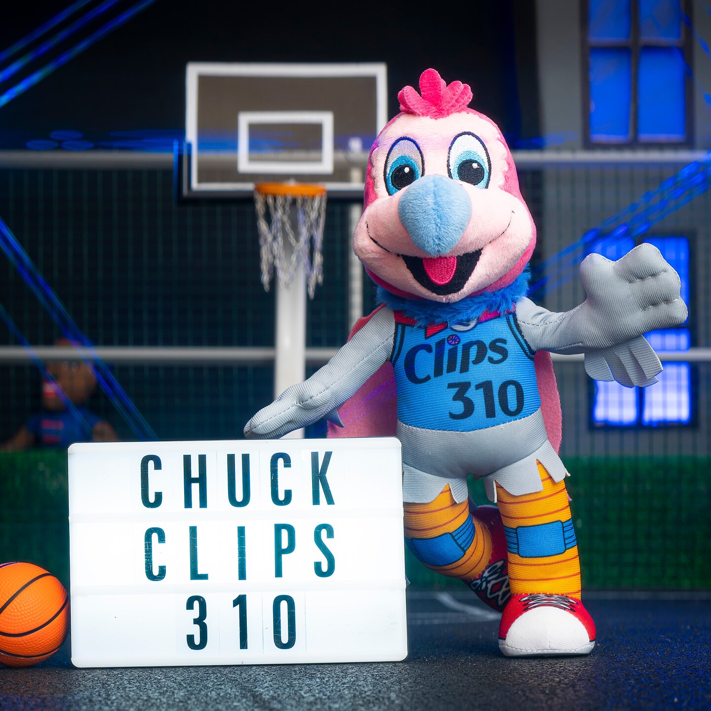 Bleacher Creatures Los Angeles Clippers Chuck the Condor 10&#x22; Mascot Plush Figure (City Edition)