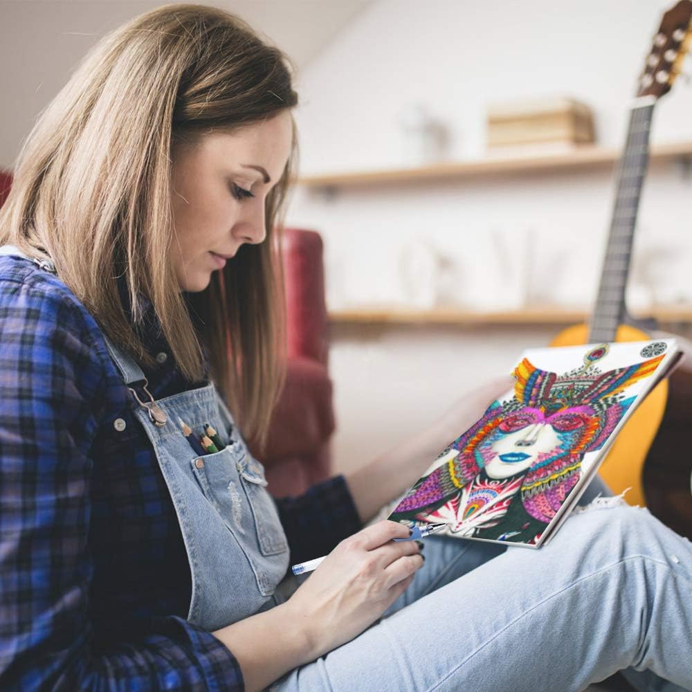 Gel Pens, 60 Pack Gel Pen Set 30 Colored Gel Pen with 30 Refills for Adults Coloring Books Drawing Doodling Crafts Scrapbooking Journaling