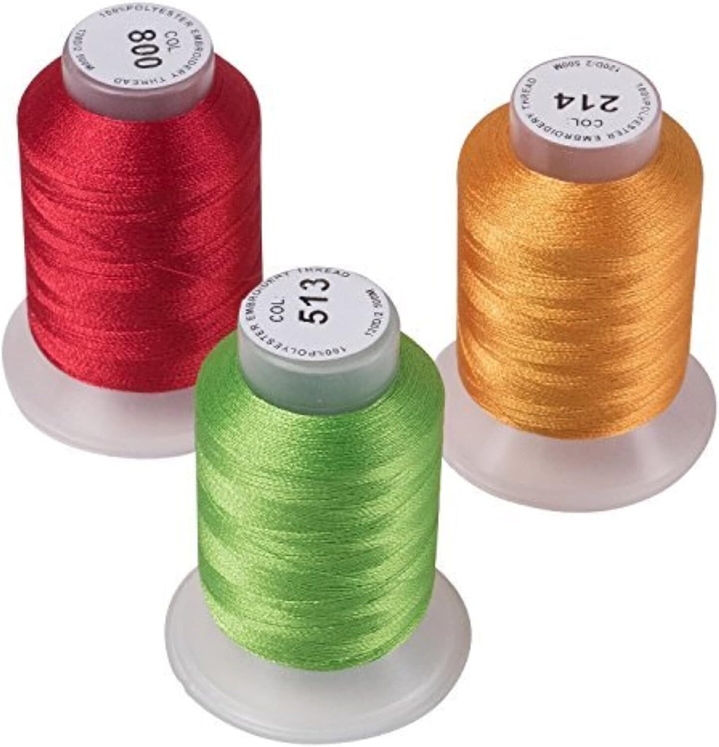 63 Brother Colors Embroidery Machine Thread