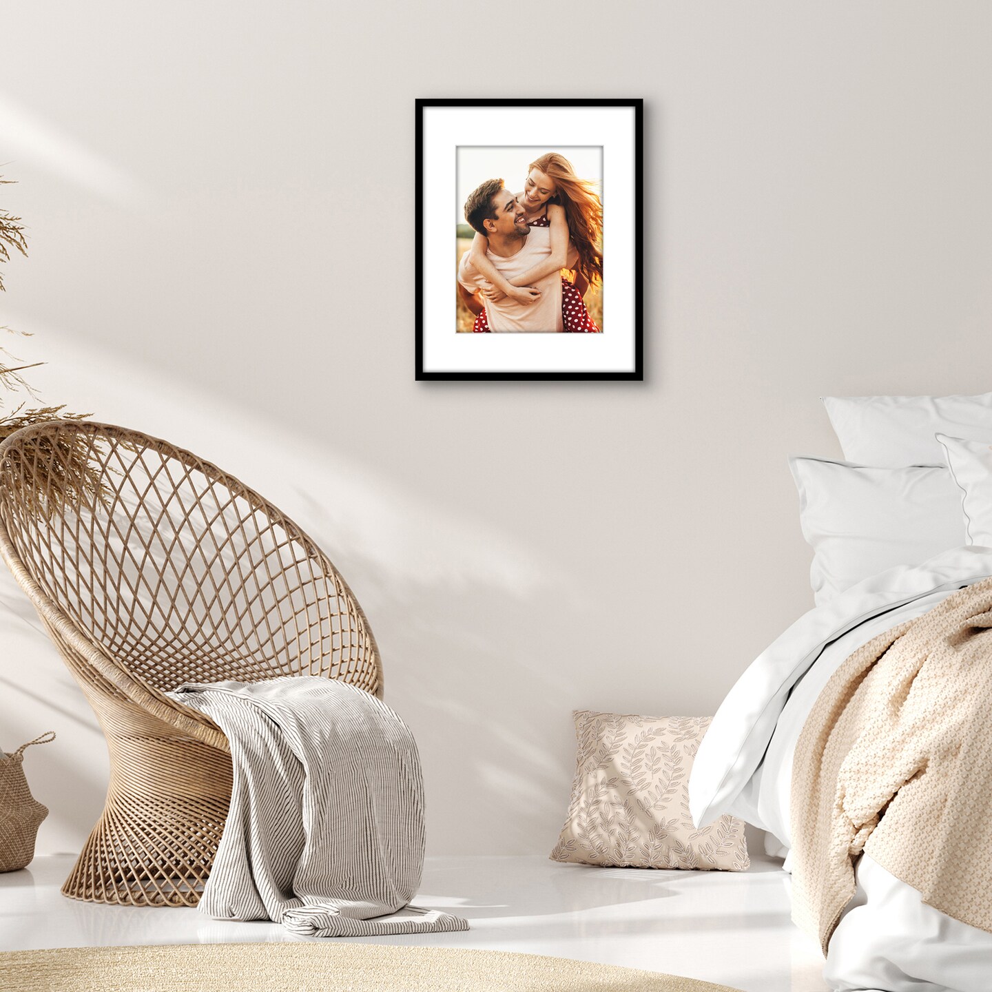 Americanflat Poster Frame With Mat - Perfect for Photos and Artwork