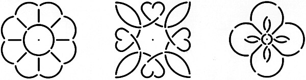 Sten Source Quilt Stencils-3&#x22; C. L. Blocks 4&#x22;X15&#x22;
