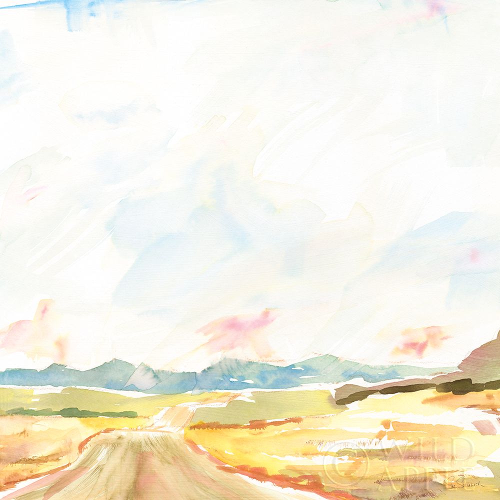 Road to Bountiful Square Poster Print by Sue Schlabach # 63747
