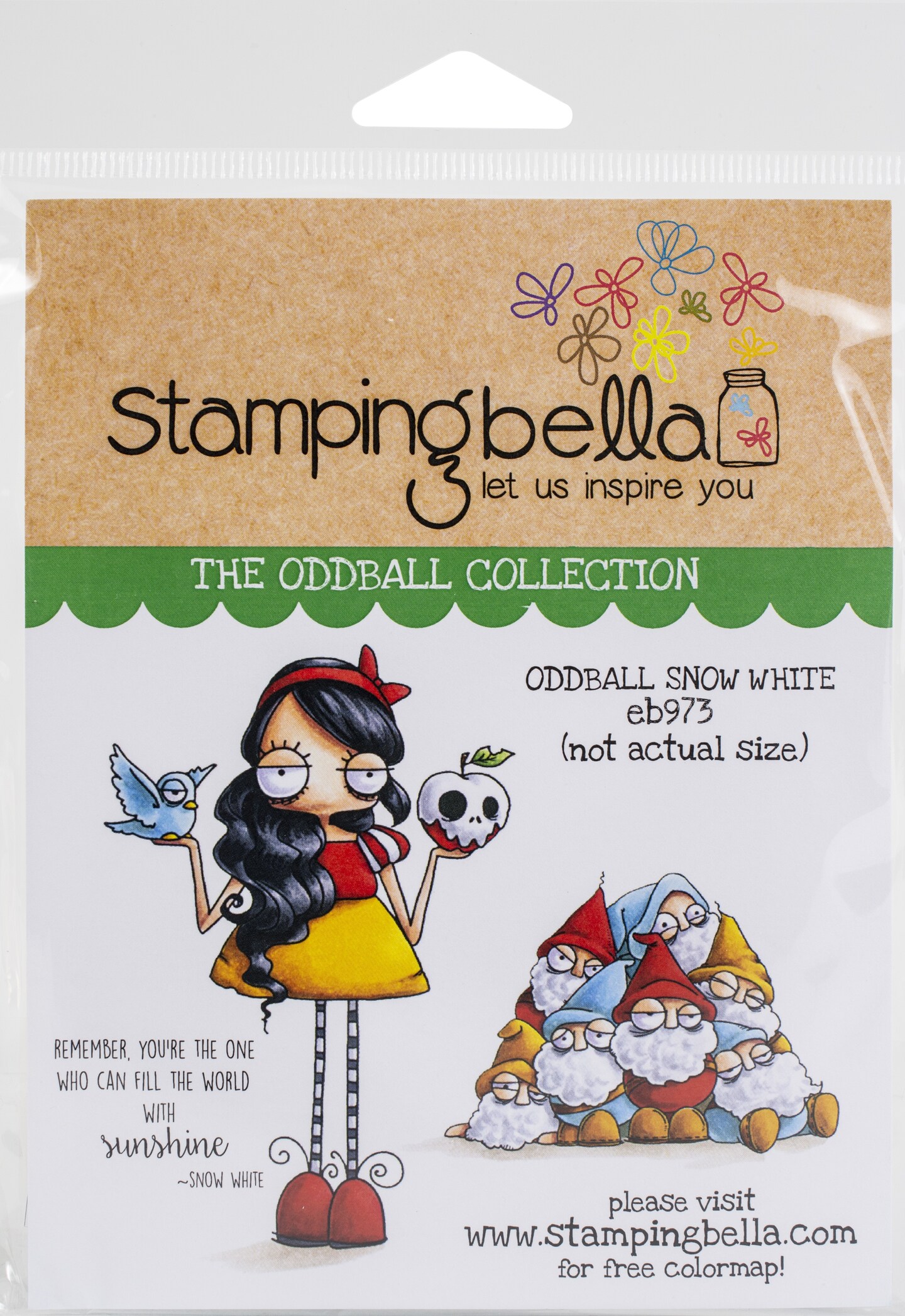 Stamping Bella Cling Stamps-Oddball Snow White