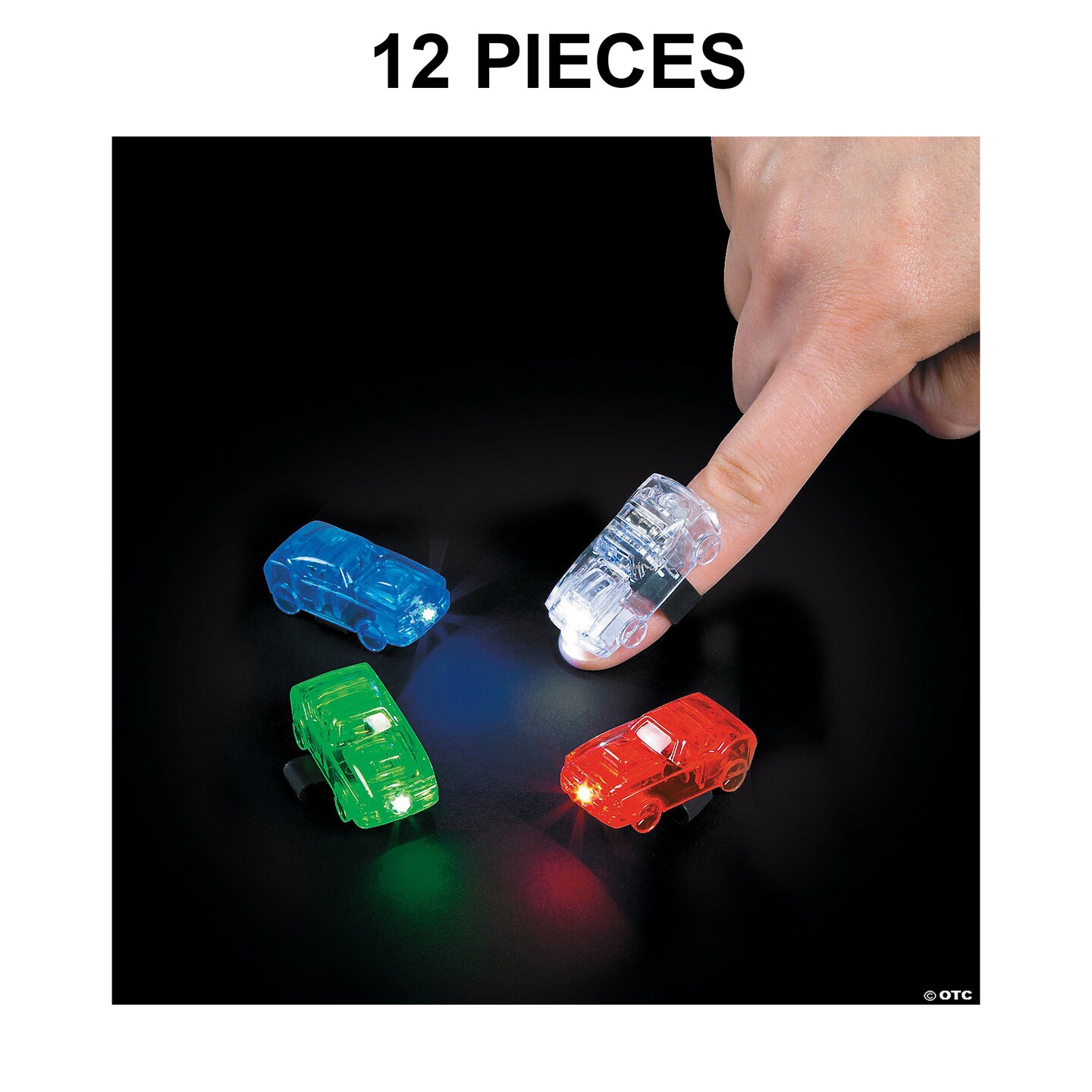 Car Finger Beams - 12 Pc.
