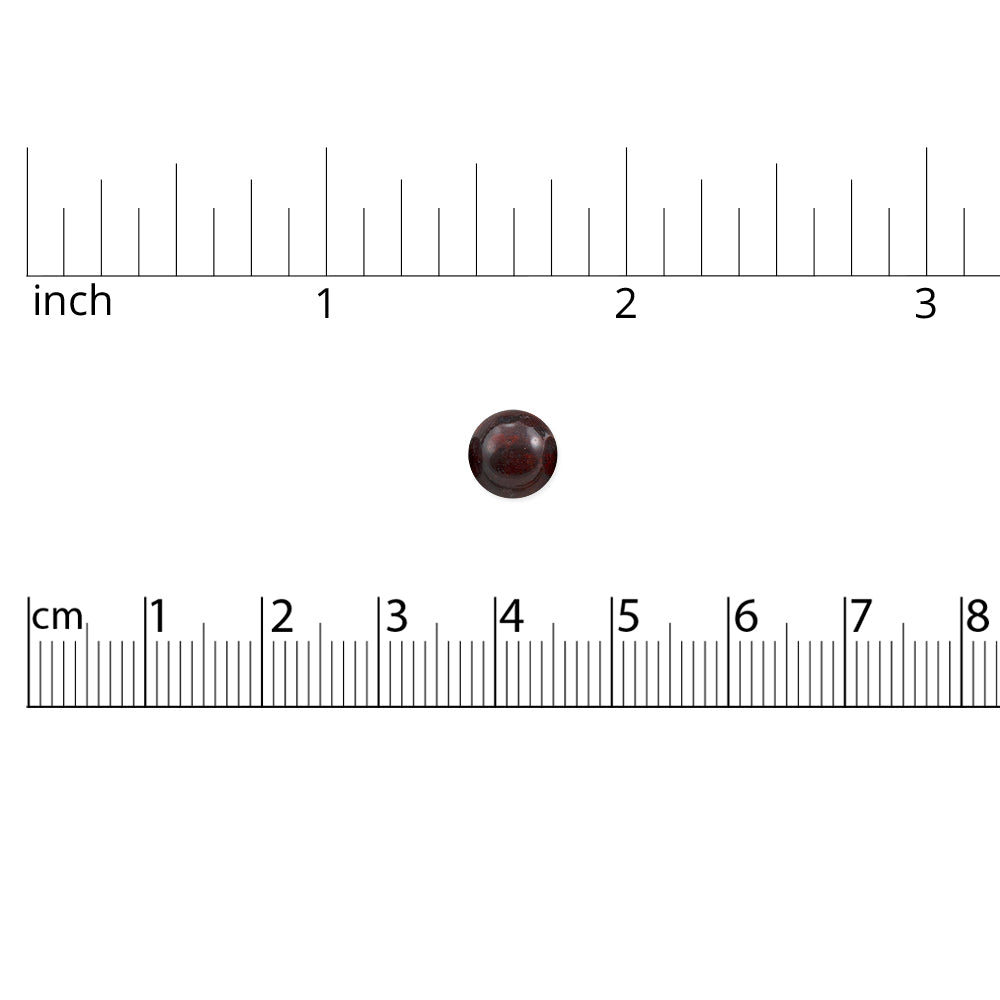 Poppy Jasper Round Beads 8mm (16&#x22; Strand)