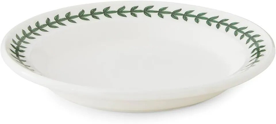Portmeirion Botanic Garden Laurel Leaf Side Plate | Set of 6 | 6.5 Inch