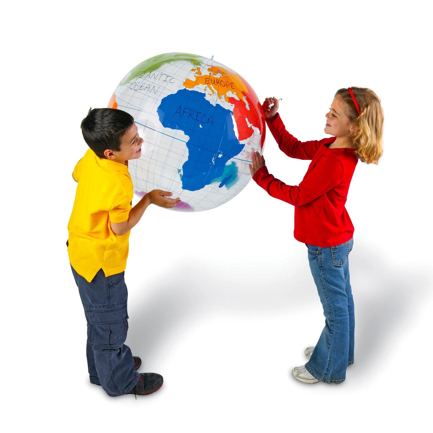 Inflatable Labeling 27&#x22; Globe