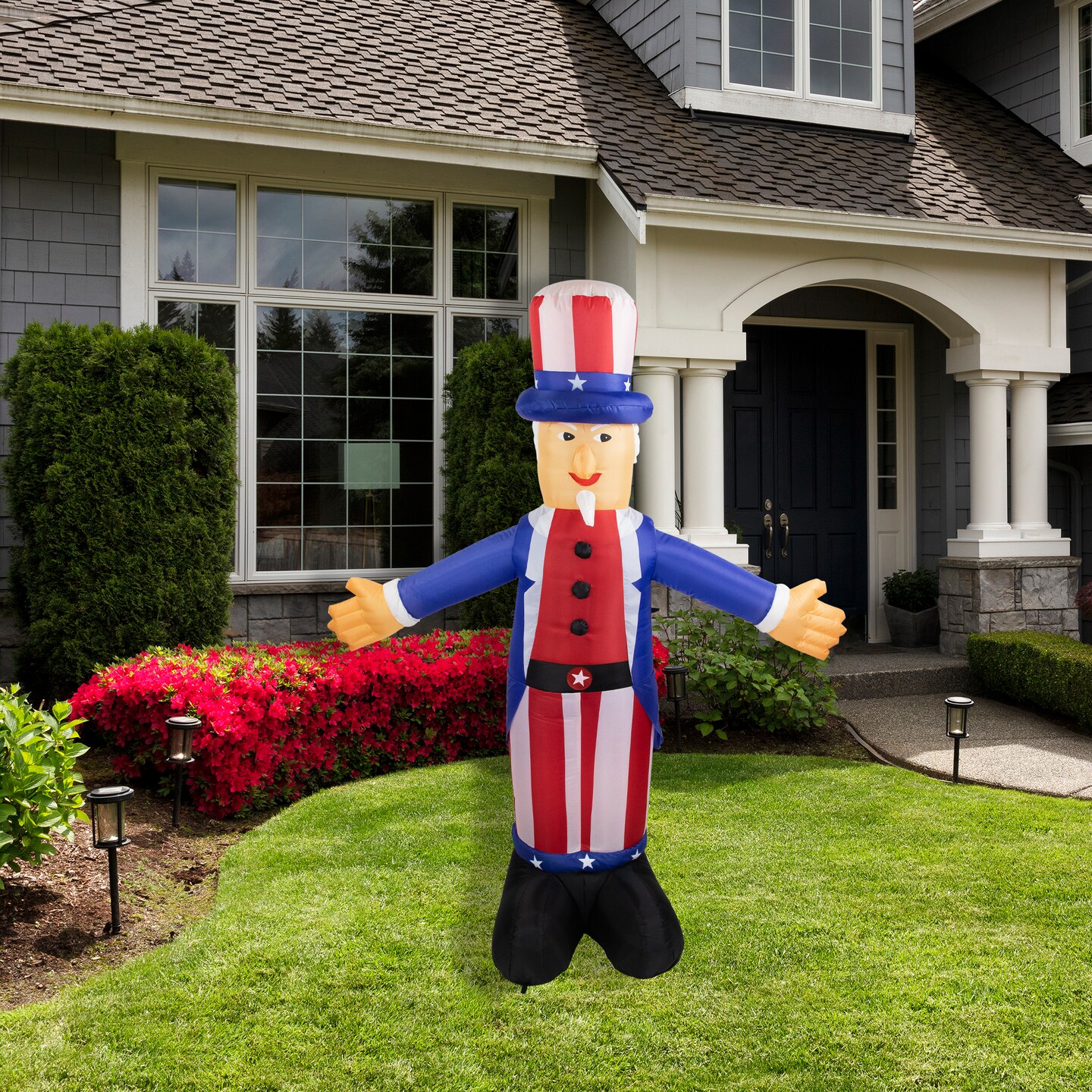 Northlight Inflatable Uncle Sam Decoration - Thumbnail 3