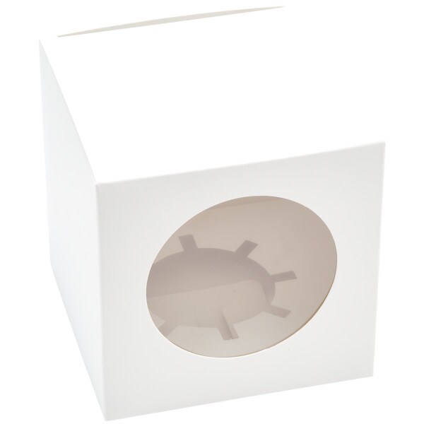 Circle Window Single Treat Cake Box 24ct