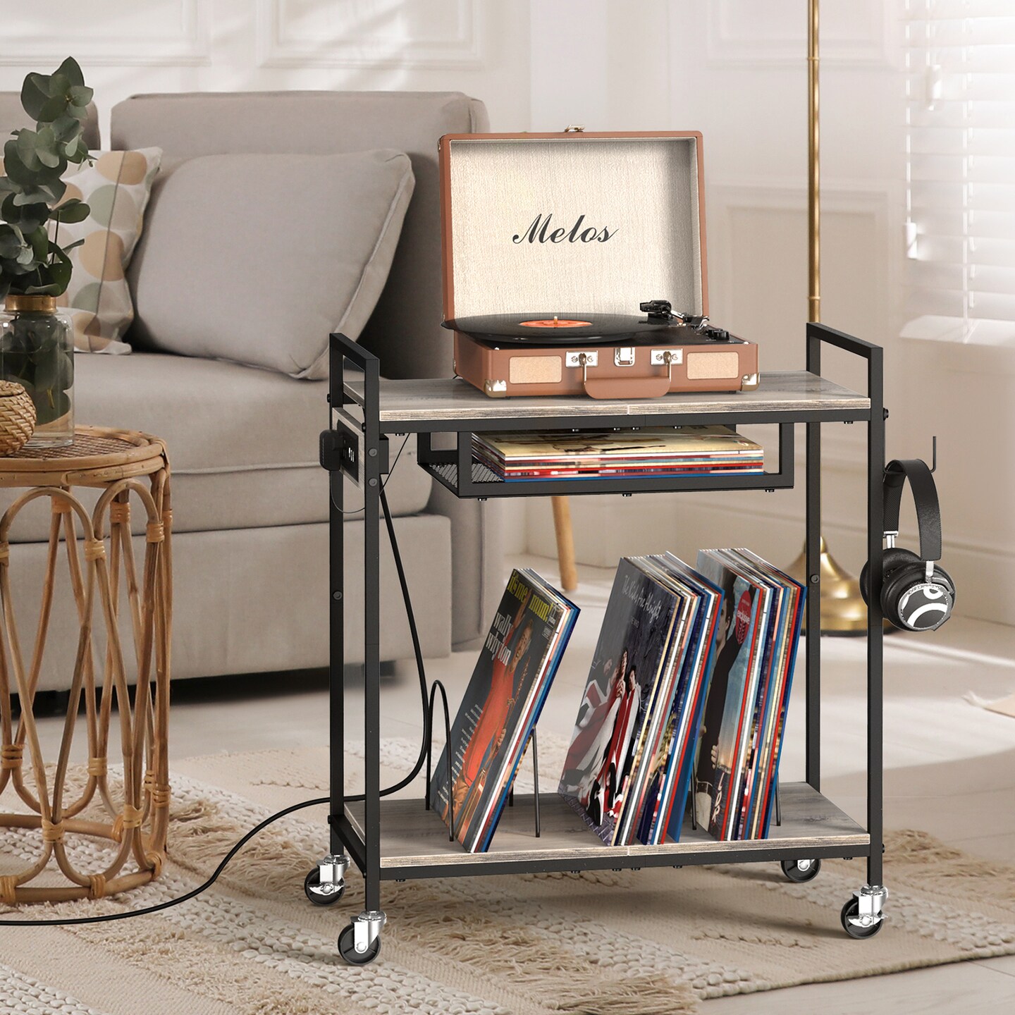 Record Player Stand Vinyl Record Stand