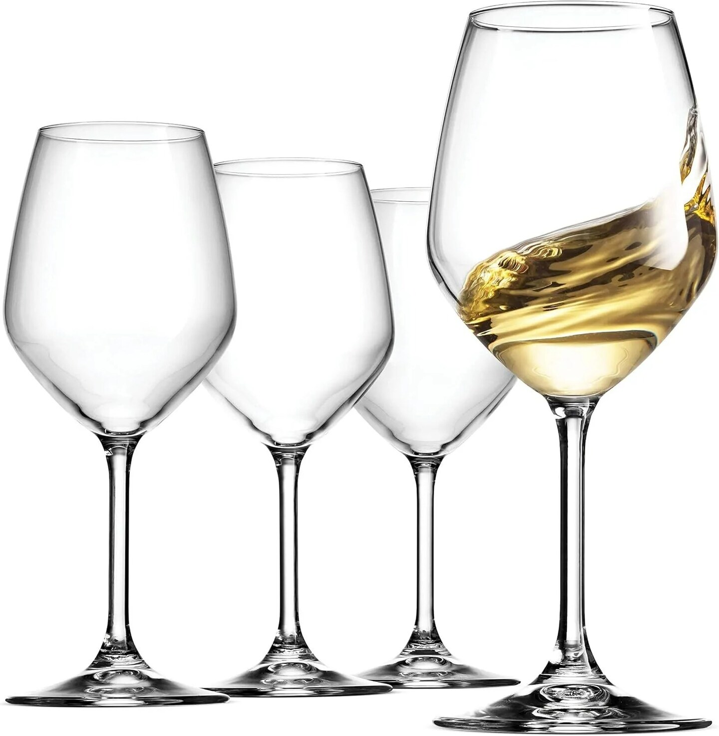 Bormioli Rocco 14.75 oz White Wine Glasses (Set Of 4) Crystal