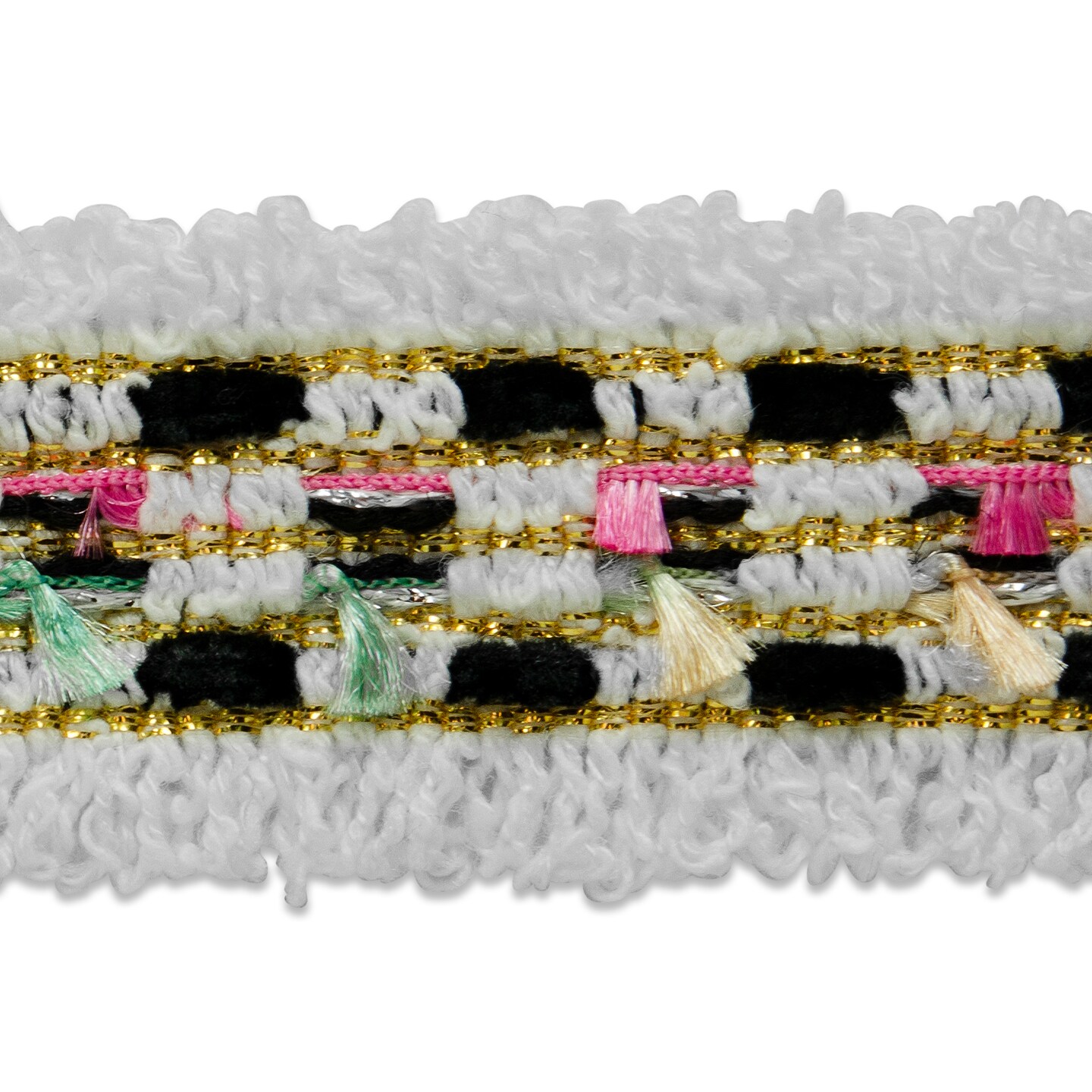 10 Yards of Baba  Colorful  Confetti Gimp | 10 yard cut