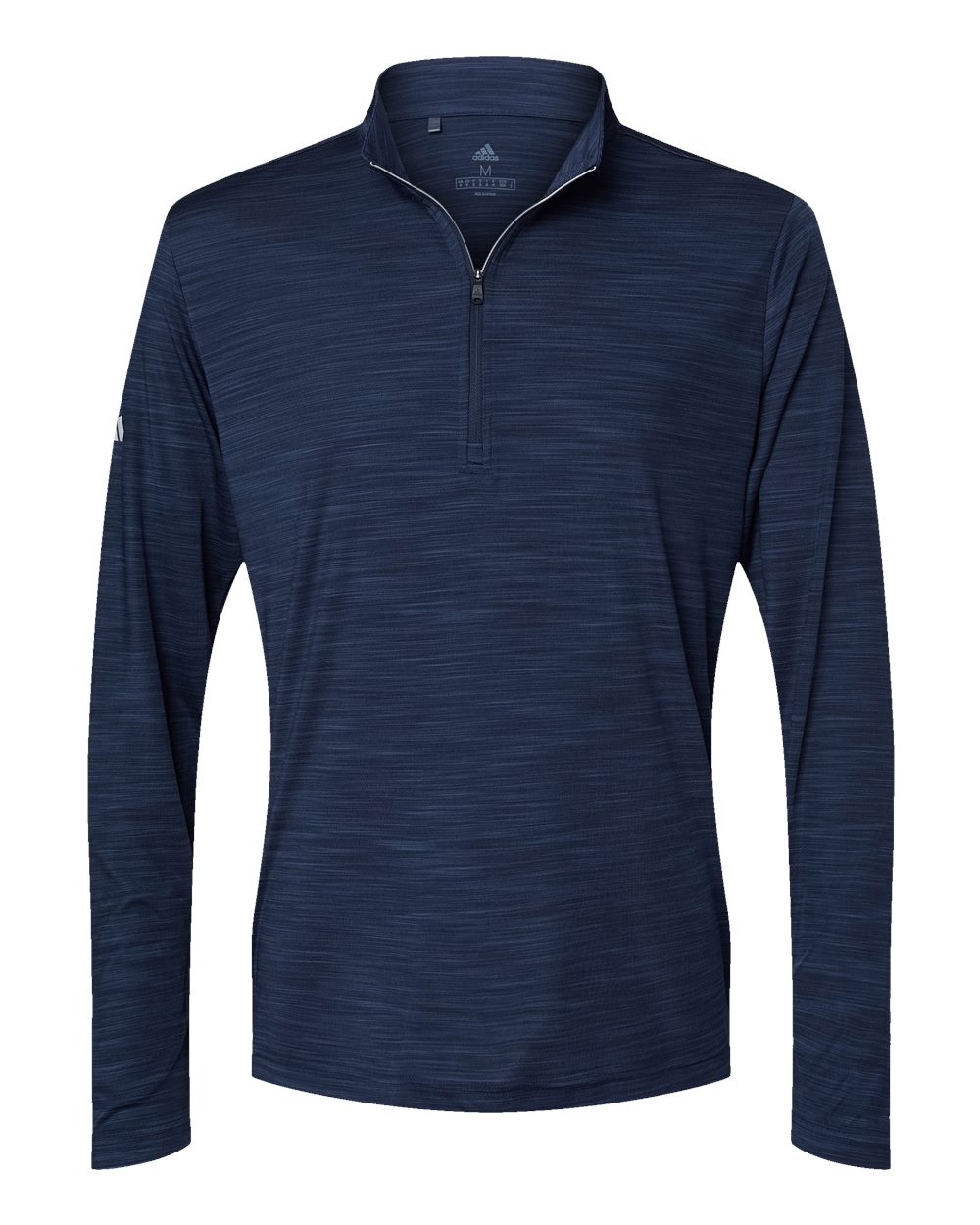 Adidas&#xAE; Lightweight M&#xE9;lange Quarter-Zip Pullover