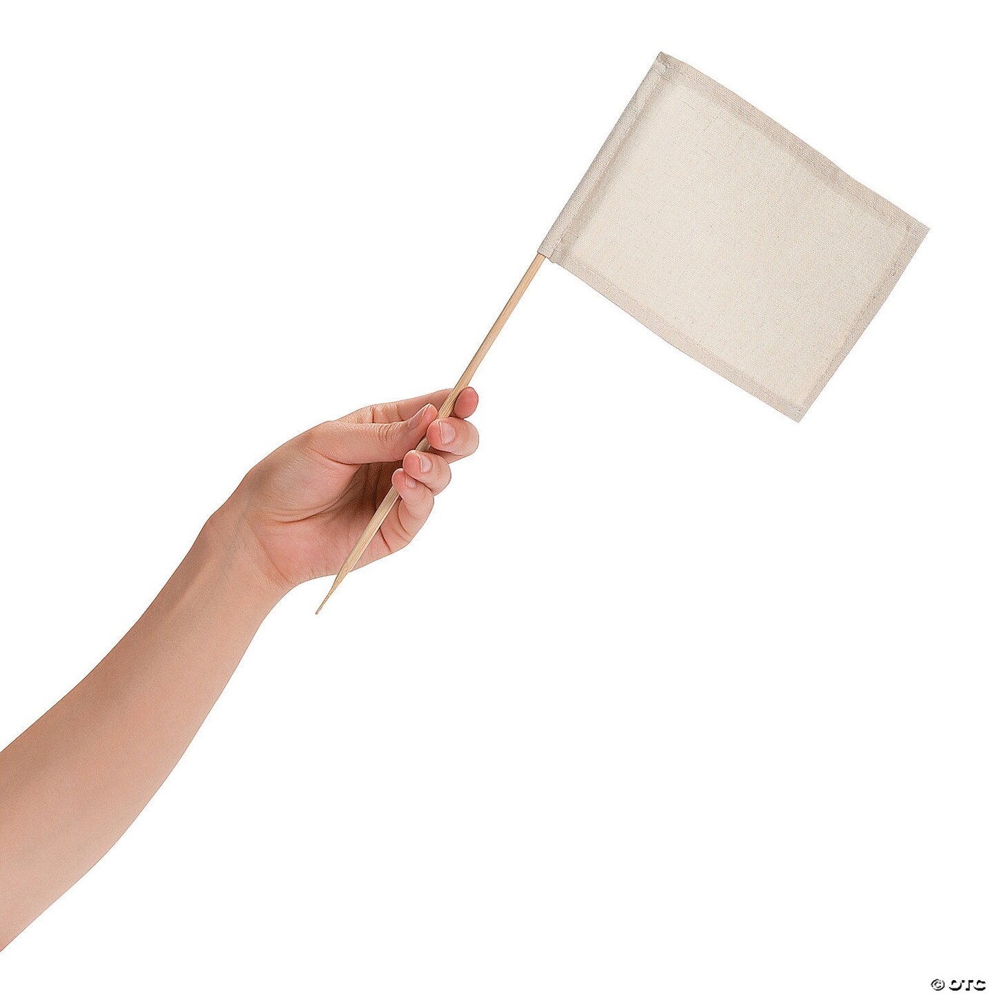 DIY Small Canvas Flags - 12 Pc.