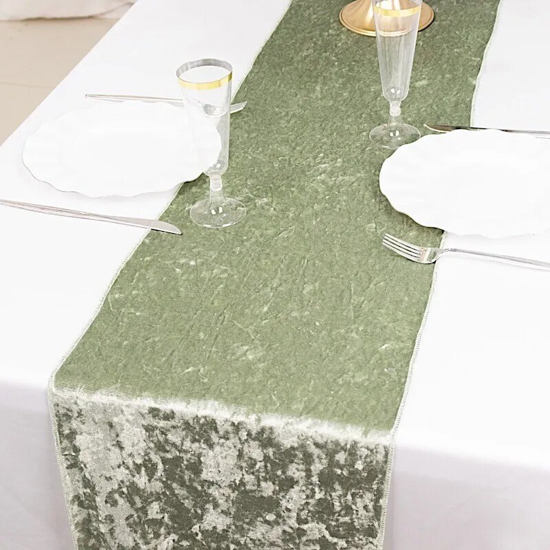 Crushed Velvet Table Runner