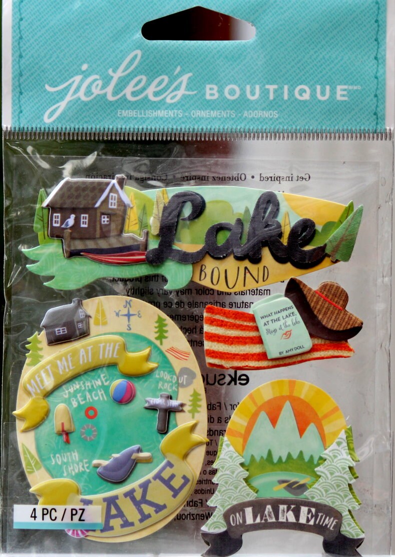 Jolee&#x27;s Boutique Lake Dimensional Stickers