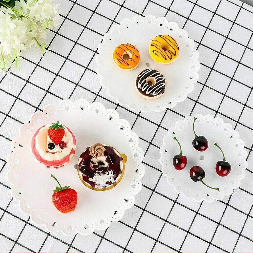 3-Tier Cake Plate Stand for Christmas &#x26; Birthday Parties