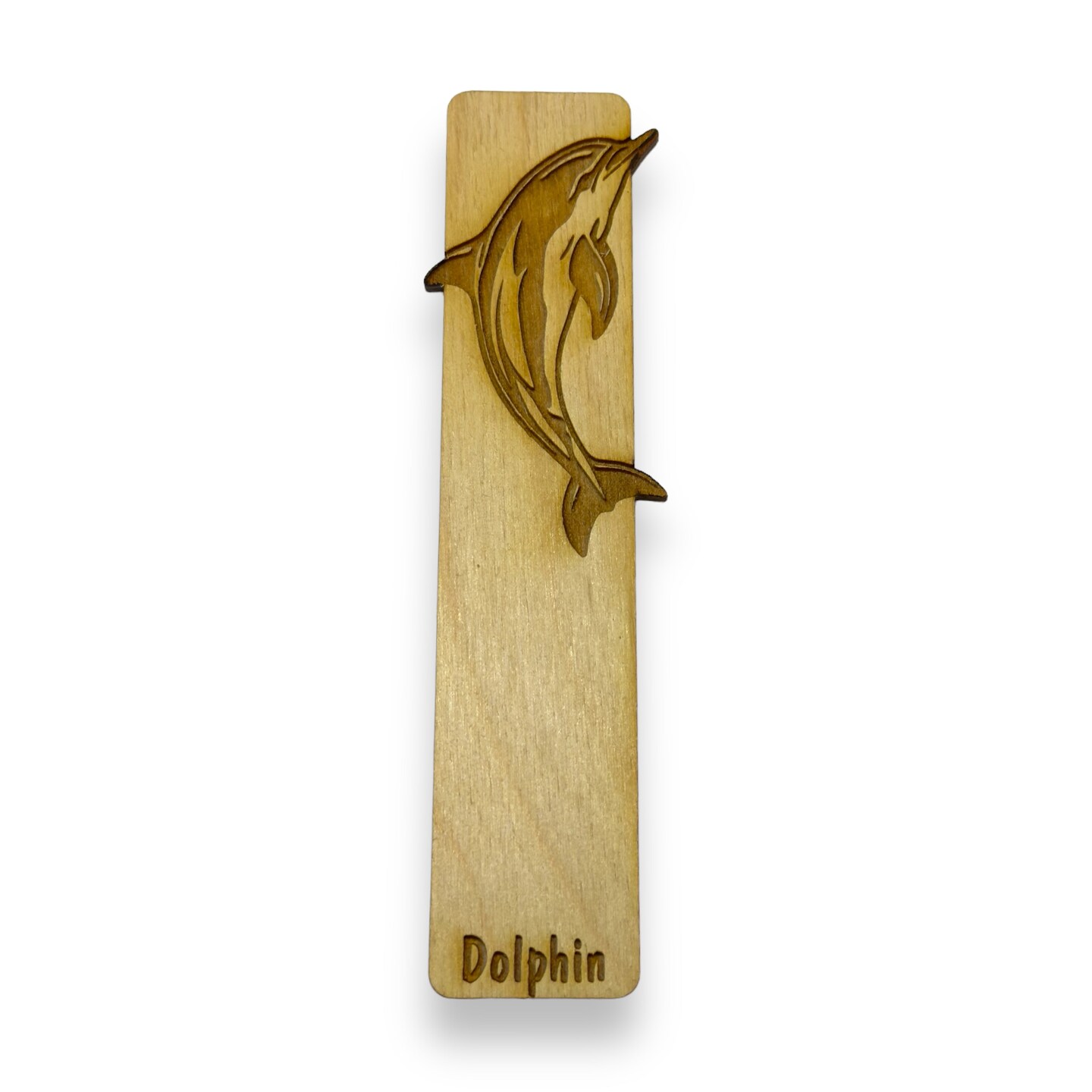 Bookmark - Dolphin - Birch wood Bookmark - Dolphin - Birch wood