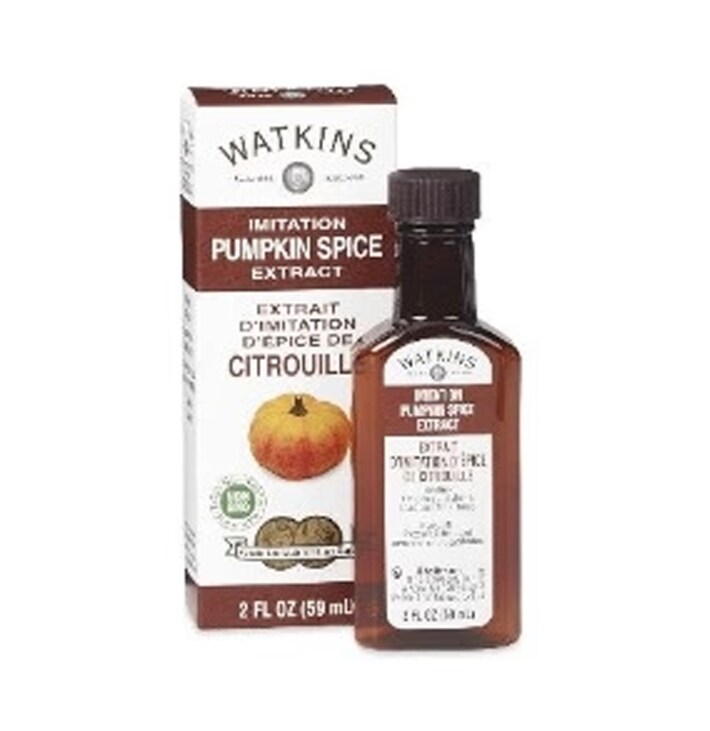 Watkins Imitation Pumpkin Spice Extract, 2 oz. Bottle