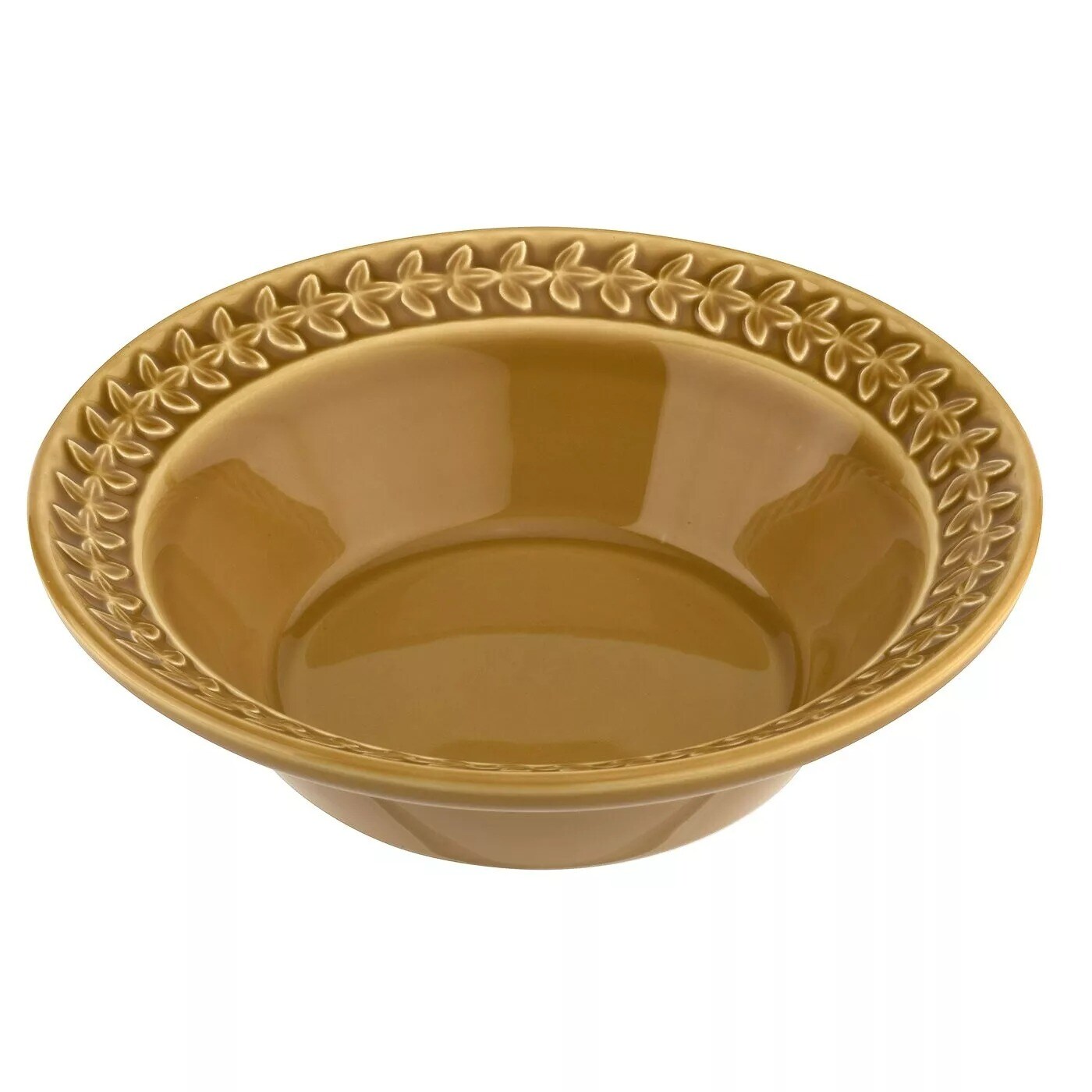 Portmeirion Botanic Garden Harmony Fine Earthenware Cereal Bowl, 6&#x22; - Amber