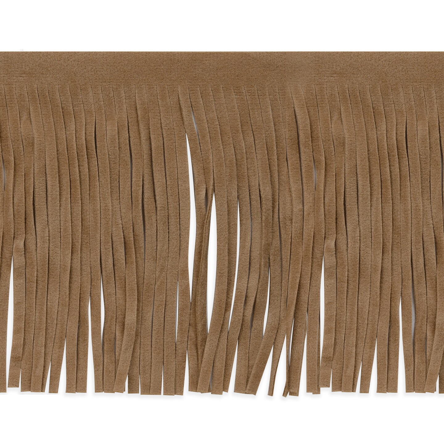 5 yards of 4&#x22; Faux Suede Fringe Trim | 5 yard cut