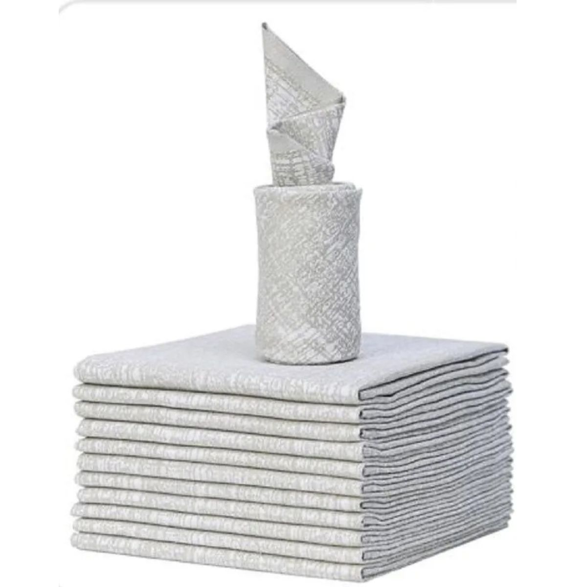 6 Pack Cotton Dinner Reusable Cloth Napkins