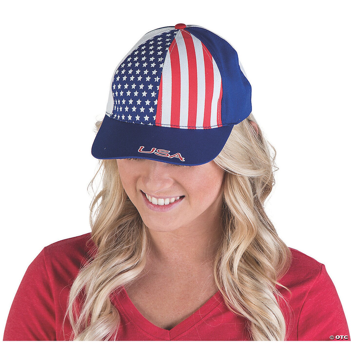 Patriotic Baseball Caps - 12 Pc.