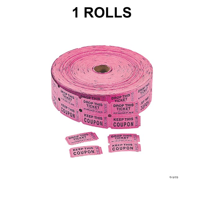 Magenta Coupon Double Roll Tickets