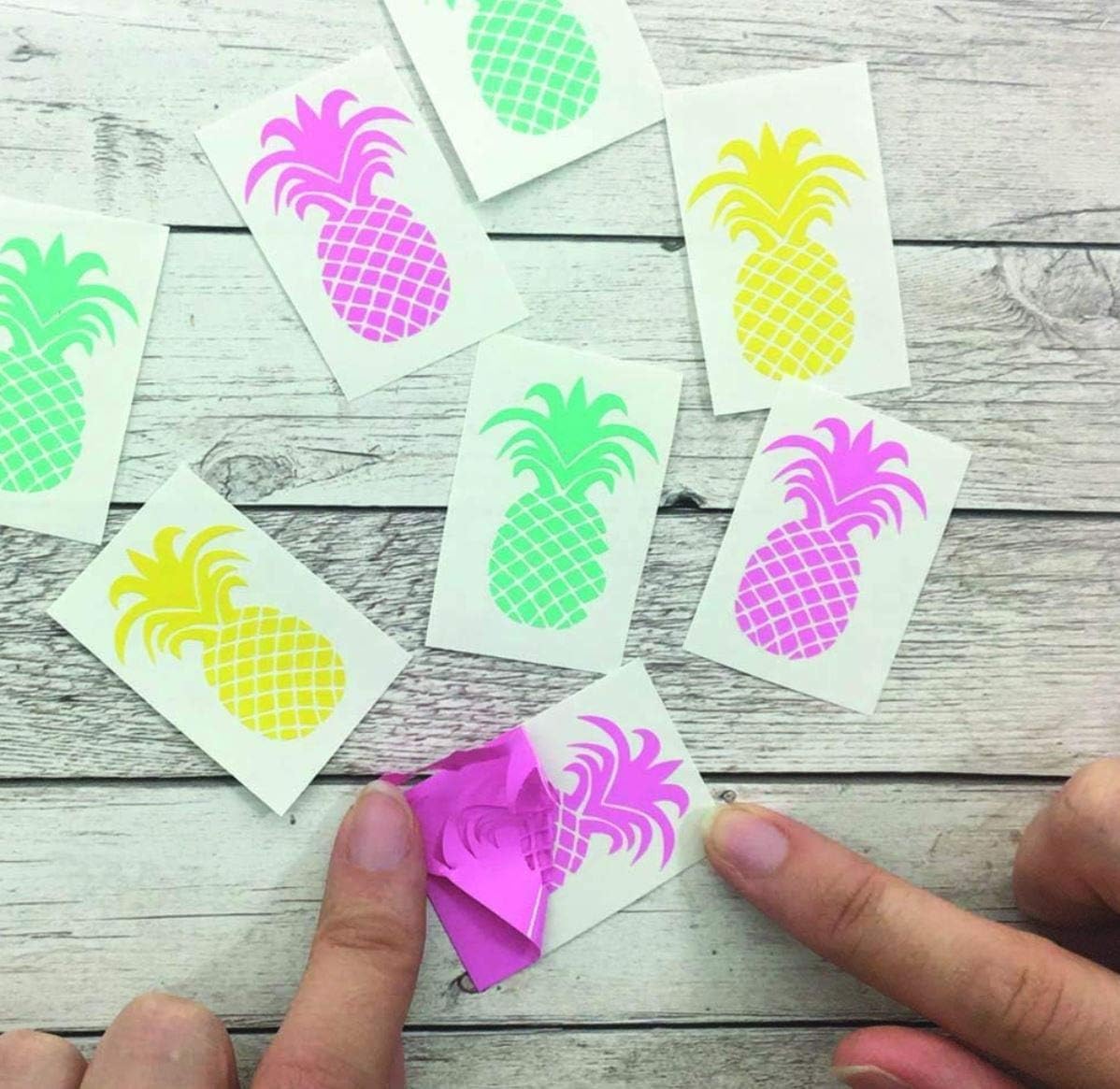 Gold Vinyl Sheets - Permanent, Adhesive, Glossy & Waterproof | (10) 12" x 12" Sheets- for Crafts, Cricut, Silhouette, Expressions, Cameo, Signs