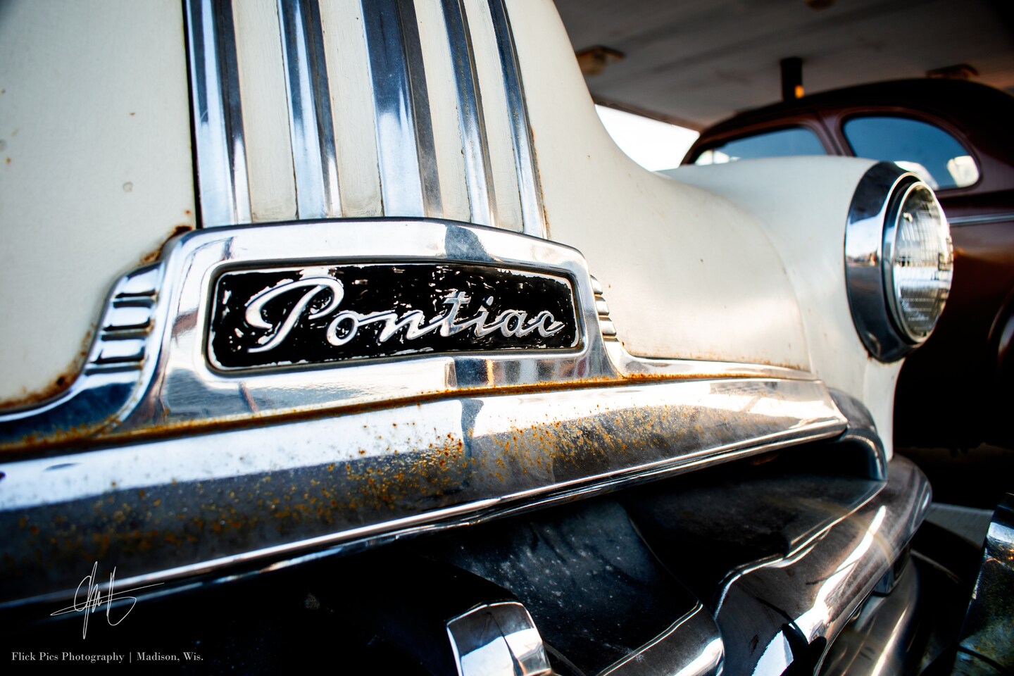 Vintage Pontiac Photo Poster Fine Art Print 16x20 in