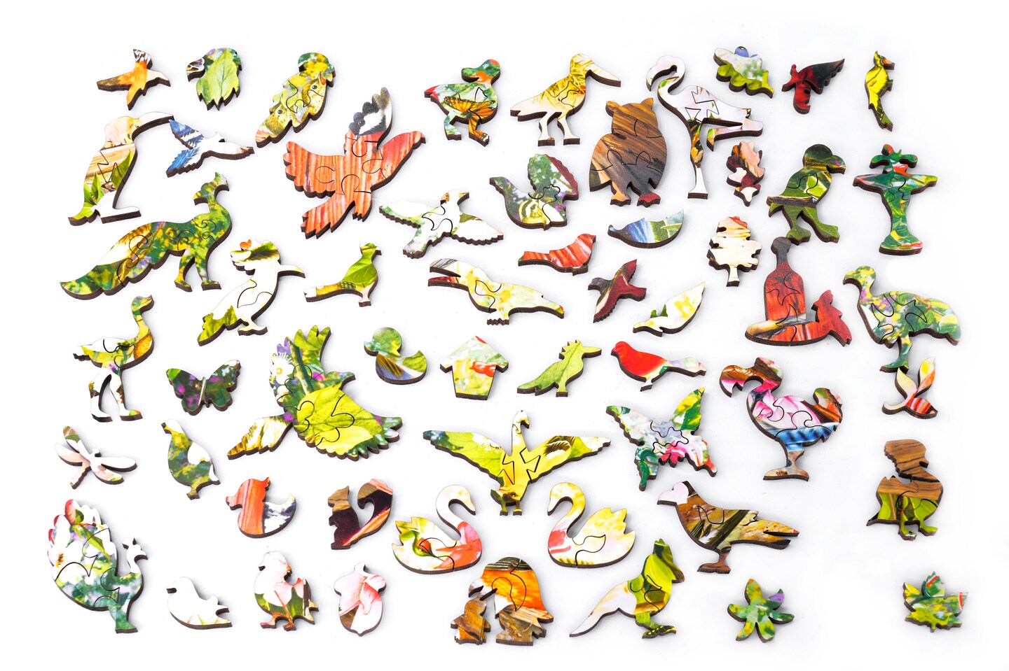 Countryside Birdhouse (476 Piece Wooden Jigsaw Puzzle