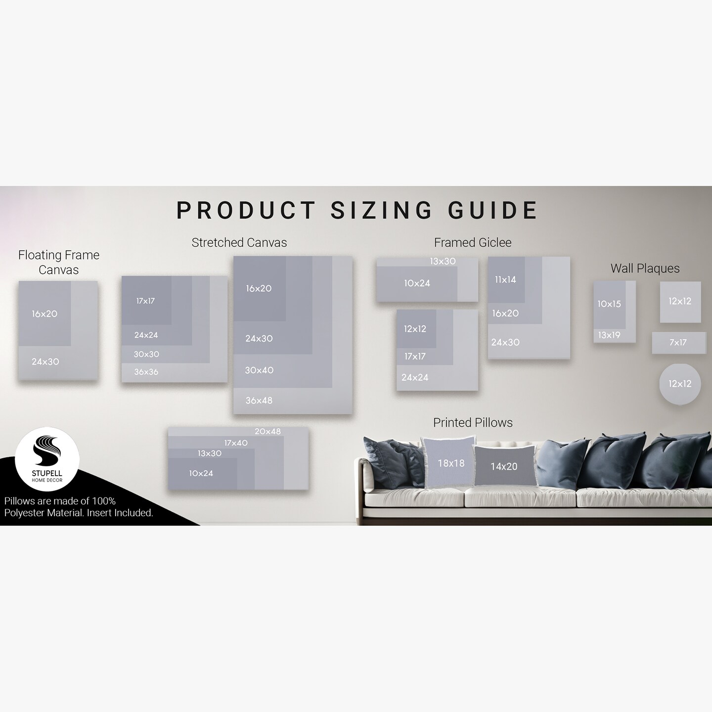 Stupell Industries Spring Florals Pattern Outdoor Printed Pillow