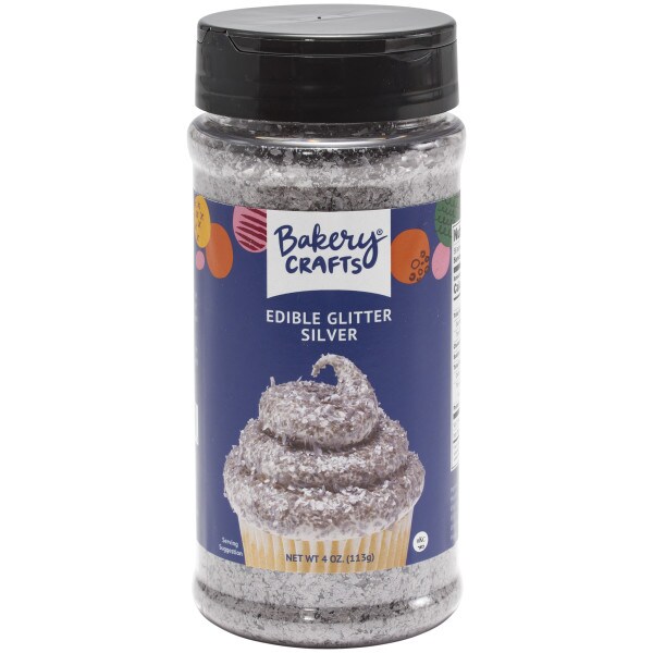 Silver Edible Glitter