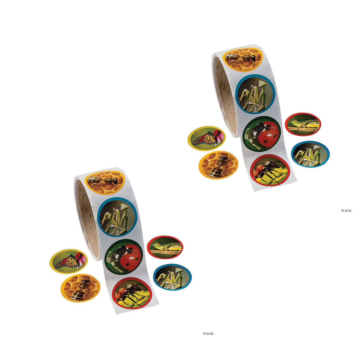 Realistic Bug Sticker Roll - 100 Pc.