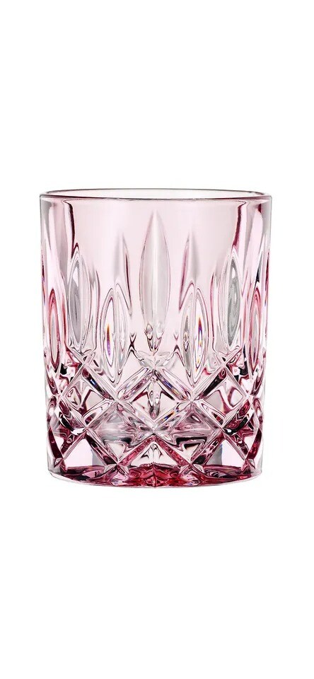 Nachtmann Noblesse Ros&#xE9; Whiskey Tumbler Set of 2, 10.4 Oz