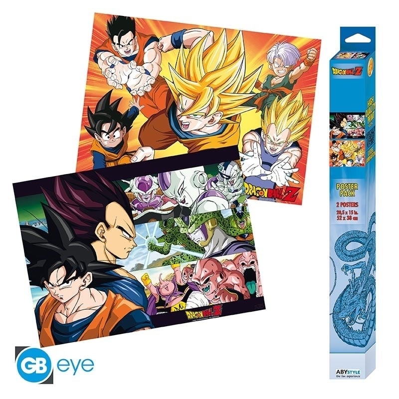 Dragon Ball Z Set 2 Chibi Posters Groups (52X38cm) Normal
